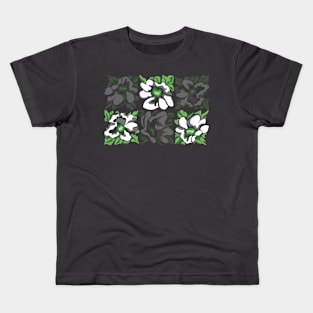 Anemone Flowers 🌺 - White Kids T-Shirt